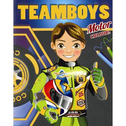 Omalovnky TEAMBOYS Motor Colour!