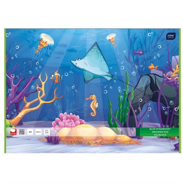 Blok na kreslen� A3, 20 list�, 80 g, motiv 2