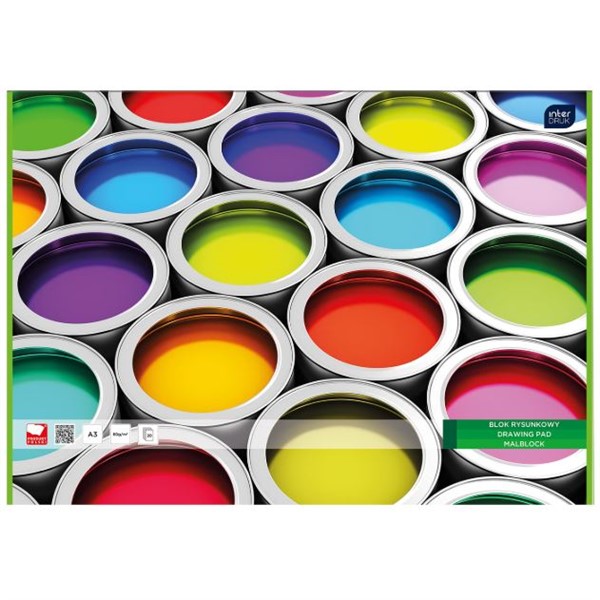 Blok na kreslen� A3, 20 list�, 80 g, motiv 2