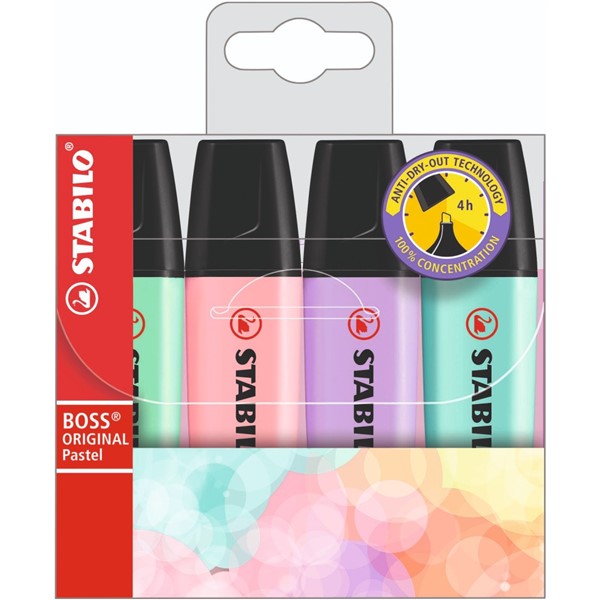 Boss original Pastel - sada 4 ks