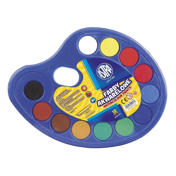 Paleta vodovek, 12 barev