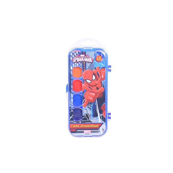 Vodov� barvy Spiderman, 12 ks