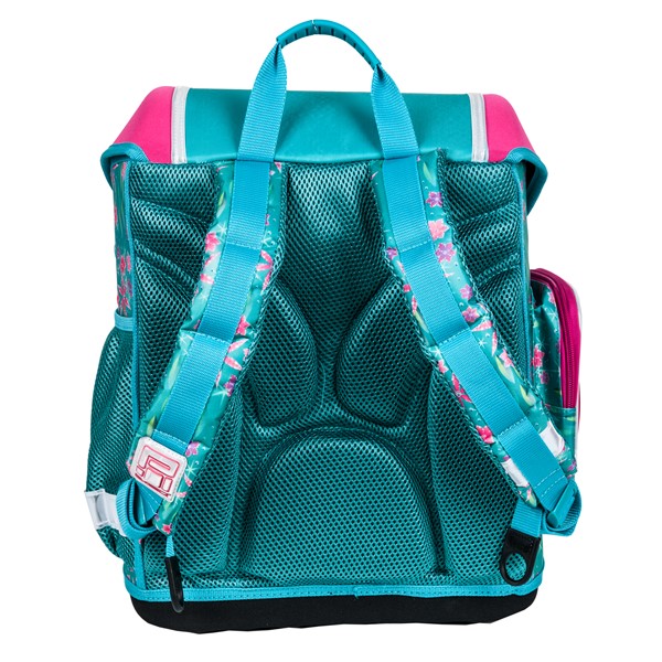 Aktovka Anna a Elsa, r��ov�/modr�