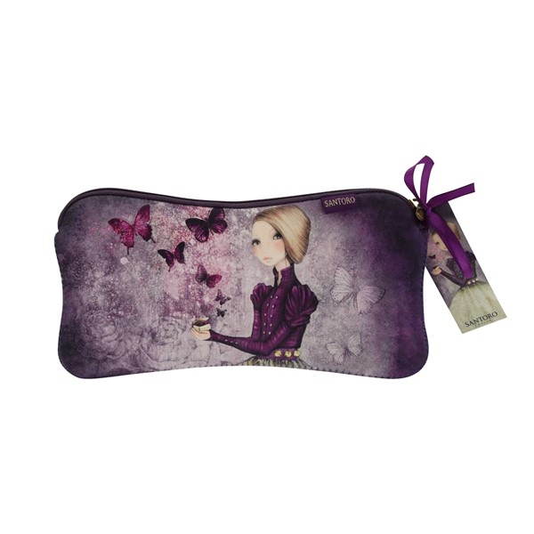 Pouzdro Mirabelle Amethyst Butterfly neopren