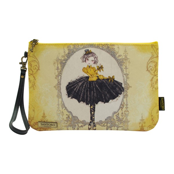 Mirabelle Flat Clutch Accessory Case - Marionette