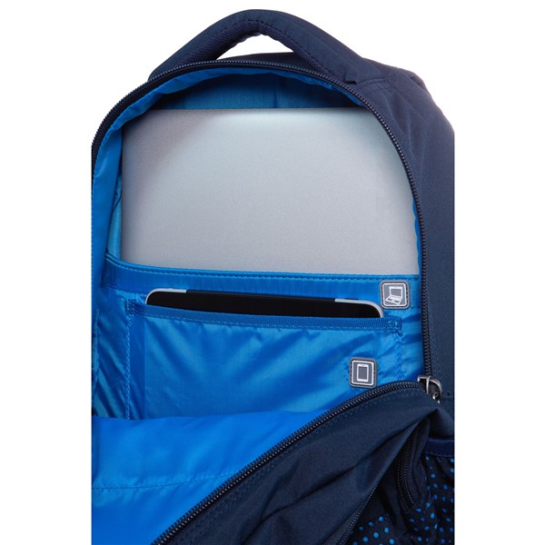 Dart II Dots blue navy