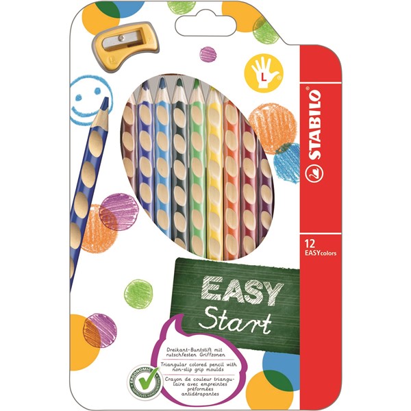 STABILO EASYcolors L 12 ks Pouzdro s O�ez�v�tkem