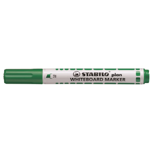 STABILO plan 643 Board-Marker Pen, Chisel pouzdro 6 ks