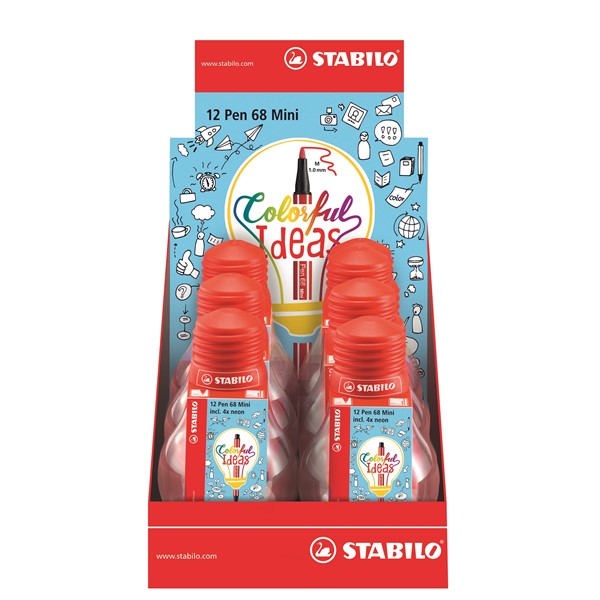 STABILO Pen 68 Mini Colorful Ideas