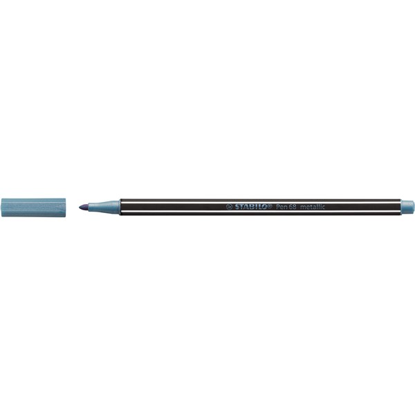 STABILO Pen 68 metallic 6 ks kovov pouzdro