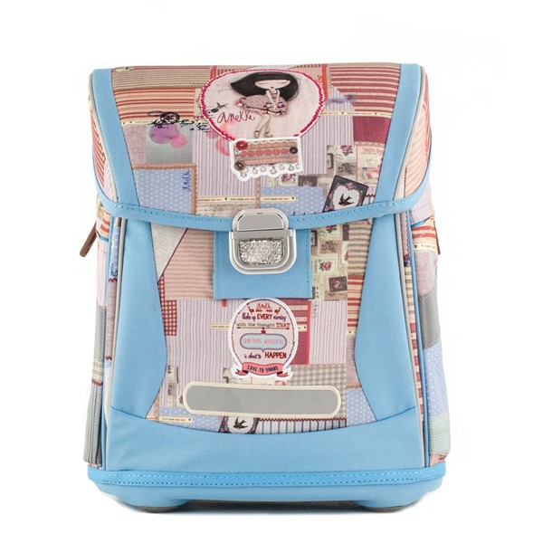 Aktovka Patchwork, metal z�mek