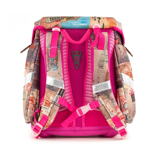 Aktovka Venezia s p�edn� kapsou, fidlock z�mek