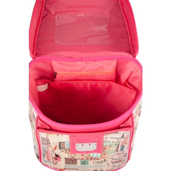 Aktovka Venezia s p�edn� kapsou, fidlock z�mek