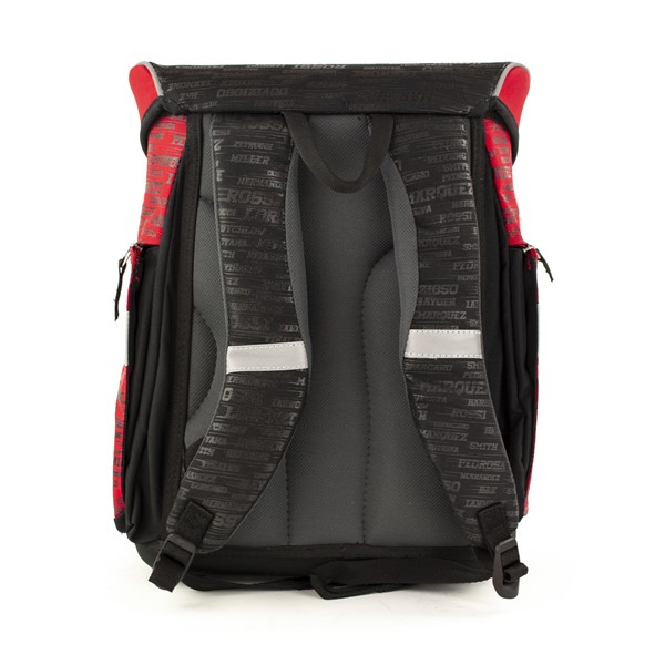 Aktovka s p�edn� kapsou, �erven�