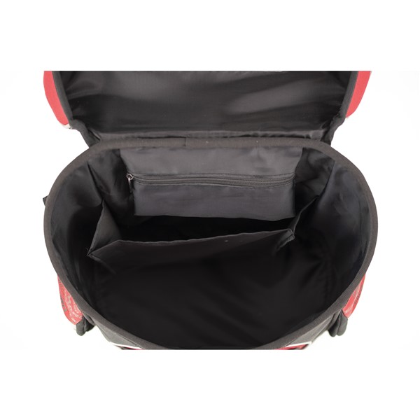 Aktovka s p�edn� kapsou, �erven�