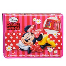 MINNIE COLOURING CASE 24 PCS