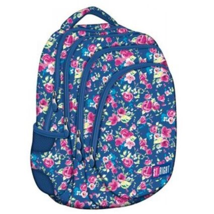 SKOLNI BATOH MAJEWSKI KVETINY