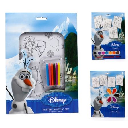 FROZEN ART SET 3 ASSTD