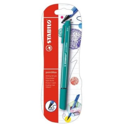 STABILO PointMax Blister 1 ks tyrkysov modr