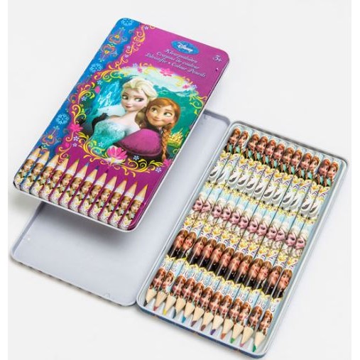 FROZEN 12 PENCILS IN MET. BOX