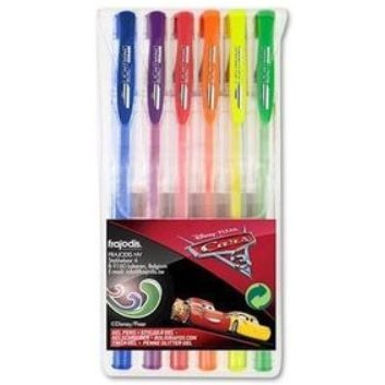 CARS GELPENS 6 PCS