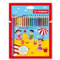 STABILO Trio, silná 18 ks Pouzdro