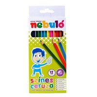 HEXAGONAL PENCILS 12 COLOURS