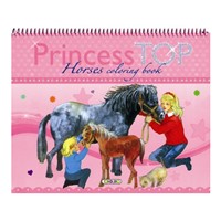 Princess Top Horses coloring book
