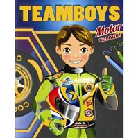 Omalovánky TEAMBOYS Motor Colour!