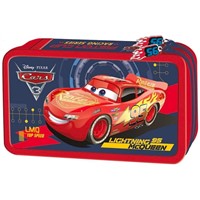 Penál Auta, modrý t�ípatrový