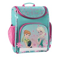 Aktovka Anna a Elsa, modrá