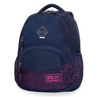 Dart II Dots pink navy
