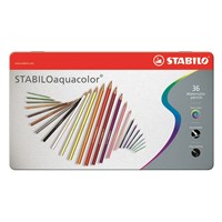 STABILOaquacolor 36 ks Plechové Pouzdro
