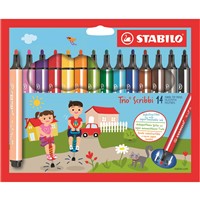 STABILO Trio Scribbi 14 ks Pouzdro