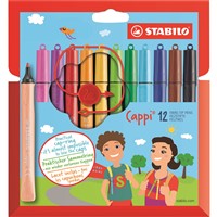 STABILO cappi 12 ks kartonové pouzdro