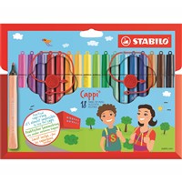 STABILO cappi 18 ks kartonové pouzdro