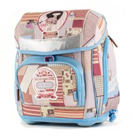 Aktovka Patchwork s p�ední kapsou, fidlock zámek